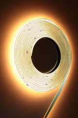 COB LEDstrip warmwit 2700K 5 meter | 24V DC - 8W/m - 320 LED's/m | IP20 | dimbaar