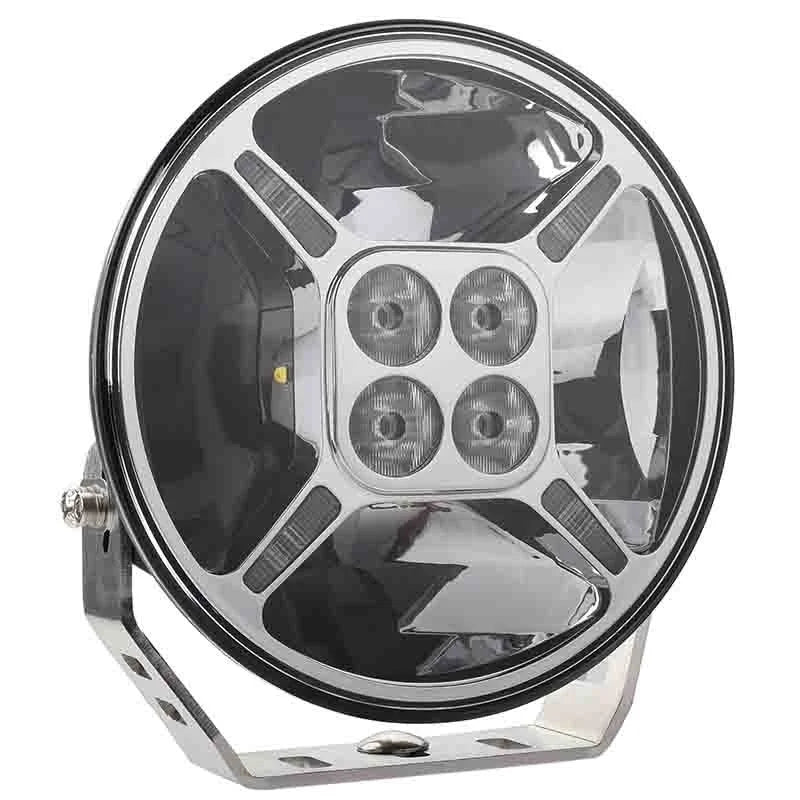 LED Verstraler Chrome met Dagrijverlichting 12.000 Lumen | WD-80120C.1