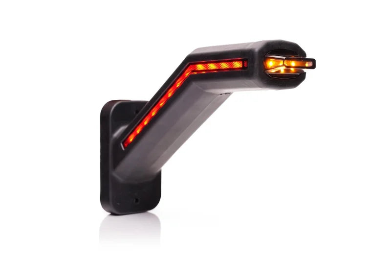 LED Breedtelamp Rechts met Knipperlicht Dark 12/24V | MB-8000