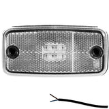 LED markeerlicht wit 12/36V 0,5m. kabel | M10MV-600W