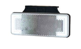 Feu de position LED blanc néon avec support | 12-24v | câble de 50cm. | MV-3150W