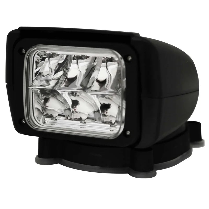 Projecteur de recherche LED | orientable avec télécommande | 1750 lumen | 12-24v | noir | EW3000