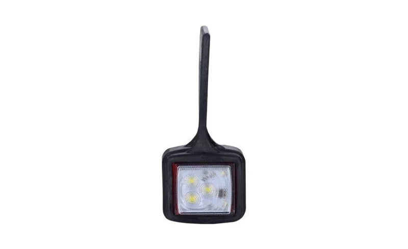 Feu de gabarit LED droit rouge/blanc 12/24v, câble de 50cm | MB-4602RW