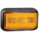 Feu clignotant latéral LED ambre 12/24V, 40cm | 58AME