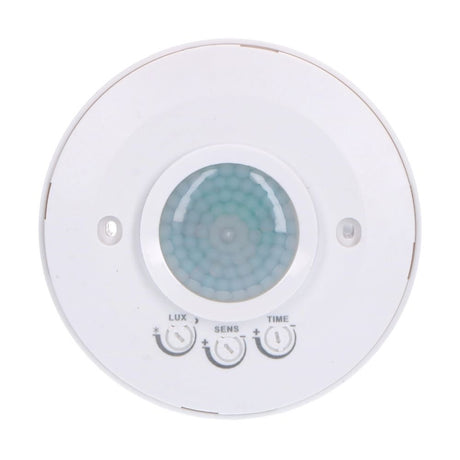 PIR Bewegingsmelder Plafond 360° - Bewegingssensor en Daglichtsensor - 6 meter Bereik - 300W LED - IP20