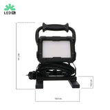 LED's Work Professionele LED Bouwlamp 2850 - Rough Service Tested - 5 meter snoer - 30W - IP65