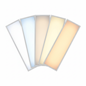 Panneau LED 30x120 - 5CCT - 28W - 3640-3920 lumens - UGR<19 - de 3000K à 6000K - cadre blanc - 8 pièces