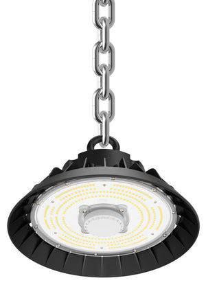 UFO LED Highbay 100W 14000lm - Warmwit 3000K - Bewegingssensor - Dimbaar 0-10V - IP65 - 230V