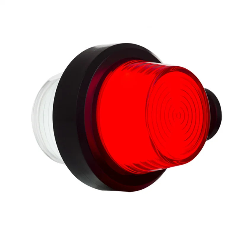 Feu de gabarit LED suédois à tige courte mat 12/24V | MB-1020RW