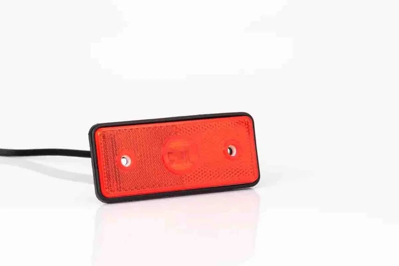 LED markeringslicht rood | 12-24v | 50cm. kabel | 0,75mm². connector | MV-5610R