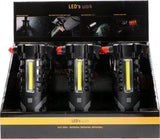 LED noodverlichting auto oplaadbaar - 210 lumen - met noodhamer en gordelsnijder - 2 lichtpunten