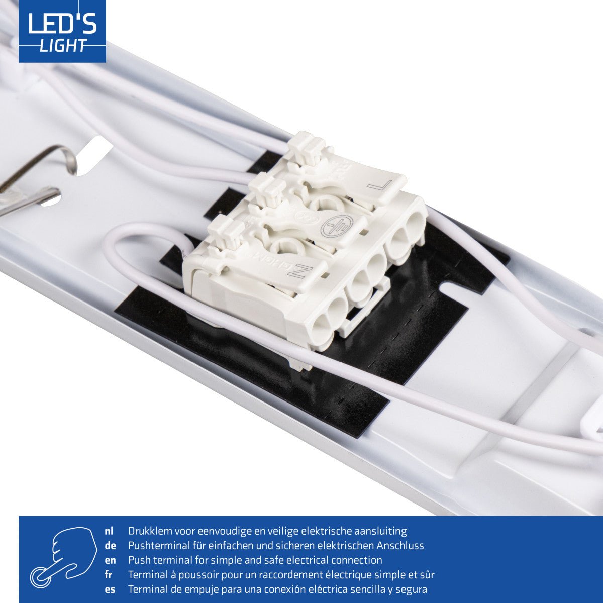 LED Vochtbestendig armatuur 120cm - 2130 lumen - 11.5W - Koelwit 4000K - IP65 - IK08 - Inclusief LED buis - 2 stuks