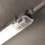 LED TL Armatuur 900 Lumen - 9W - Koelwit 4000K - 60cm - IP65 - IK06 - EasyClick - 2 Stuks