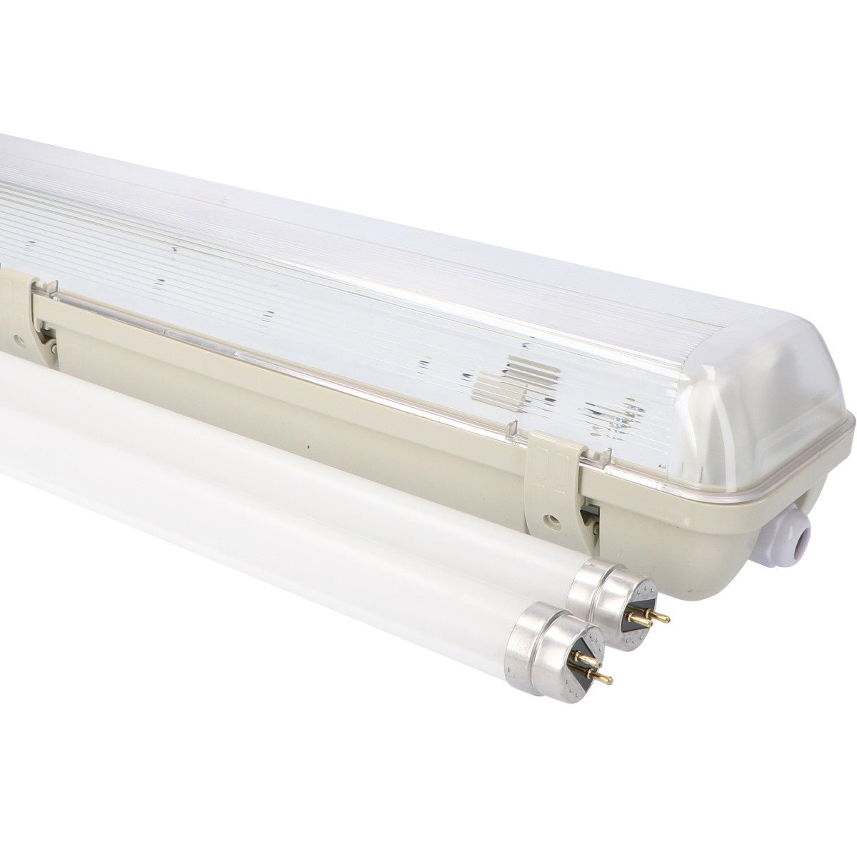 LED Vochtbestendig Armatuur met Sensor 120cm 4200 Lumen - 28W - Koelwit 4000K - IP65 - 2 stuks