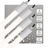 LED Vochtbestendig armatuur 1725 lumen - 15W - Koelwit 4000K - IP65 - 60cm - 4 stuks