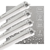 LED TL Armatuur 1890 Lumen - 18W - Koelwit - 120cm - IP65 - Waterdicht - Stofdicht - 4 Stuks