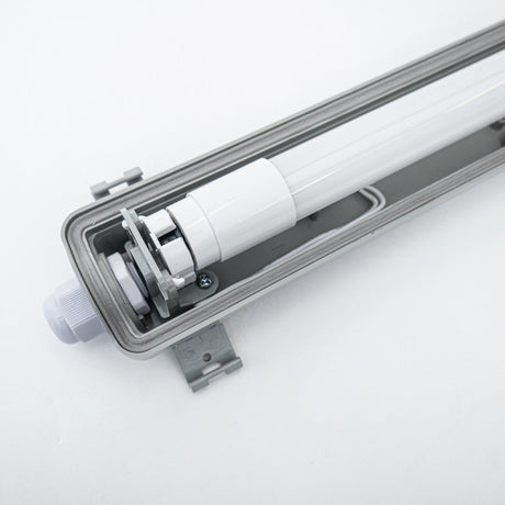 Luminaire LED TL IP65 1890 lumens - 18W - Blanc froid 4000K - 120cm - étanche - 2 pièces