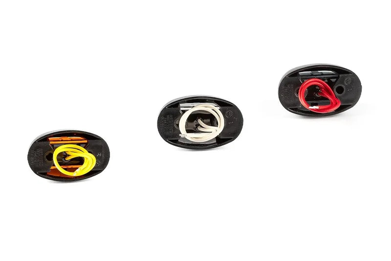 Feu de position LED dark/blanc 12-24v câble de 15cm | MV-6700DW