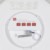 LED Plafondlamp 1600 lumen - 18W - Warmwit 3000K - Bewegingssensor - IP54 - Ø30cm