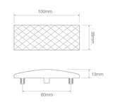 LED markeerlicht wit 12/24V 2-PIN