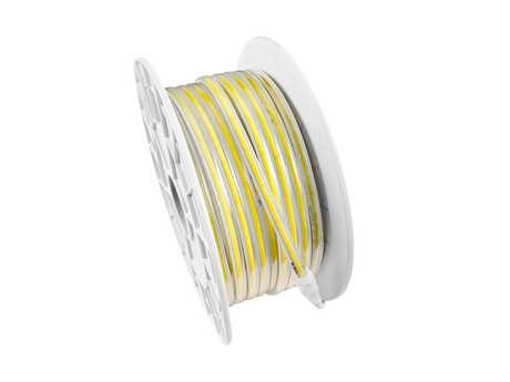 Ruban lumineux LED COB 230 V – Blanc chaud 3000 K – 10 W/m – 1000 lm/m – IP65 – Découpable – Rouleau de 50 m