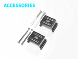 LED armatuur TL accessoires met montagebeugels, schroeven en pluggen voor installatie