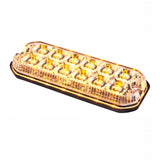 Feu clignotant LED R65 haute résistance 12 LED | orange | 12-24v | HDR6512DVA