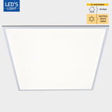 LED Paneel 60x60 cm - 40W - 4000 Lumen - Koelwit 4000K - Inclusief Driver - 4 Stuks