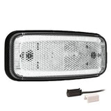 LED markeringslicht wit | 12-24v | 1,5mm². connector | MV-1220W
