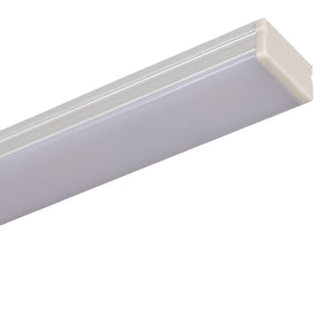 Goulotte LED en aluminium - Blanche - 800 mm - éclairage d’escalier - 15 pièces