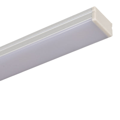 LED Kabelkanaal Aluminium - Wit - 800mm - Trapverlichting - 15 stuks