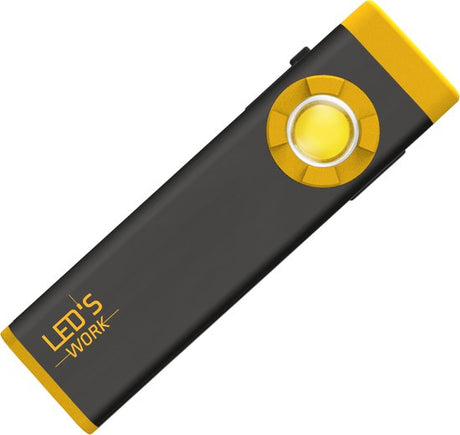 Mini lampe torche LED rechargeable LED's Work avec 3 modes d'éclairage (100, 500 et 700 lumens)