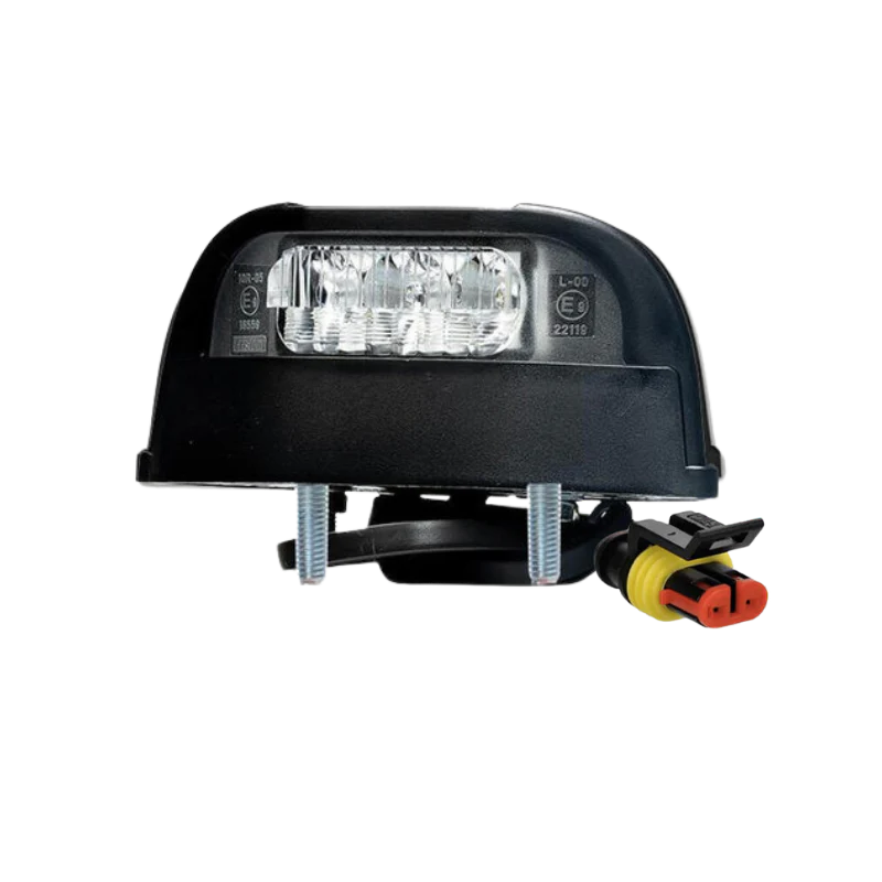 Éclairage de plaque LED 12-36 volts, câble de 100cm avec Superseal | MK-1600SS