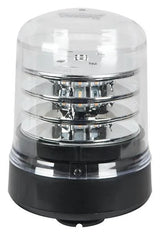 Feu rotatif LED R65 ambre/transp. 12/24V à 3 boulons B200