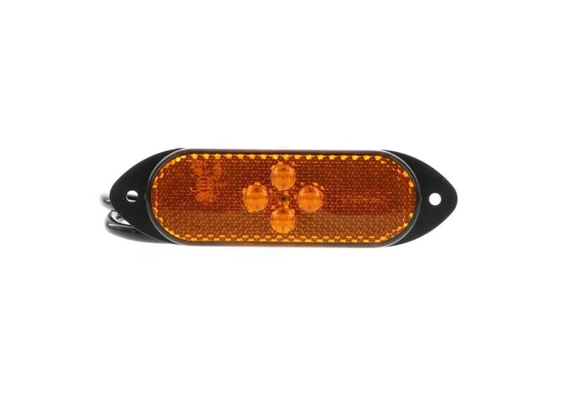 Feu de position LED orange | ADR | 24v | câble de 50cm. | connecteur Superseal de 1,5mm². | 104090