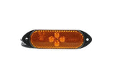 Feu de position LED orange | ADR | 24v | câble de 50cm. | connecteur Superseal de 1,5mm². | 104090