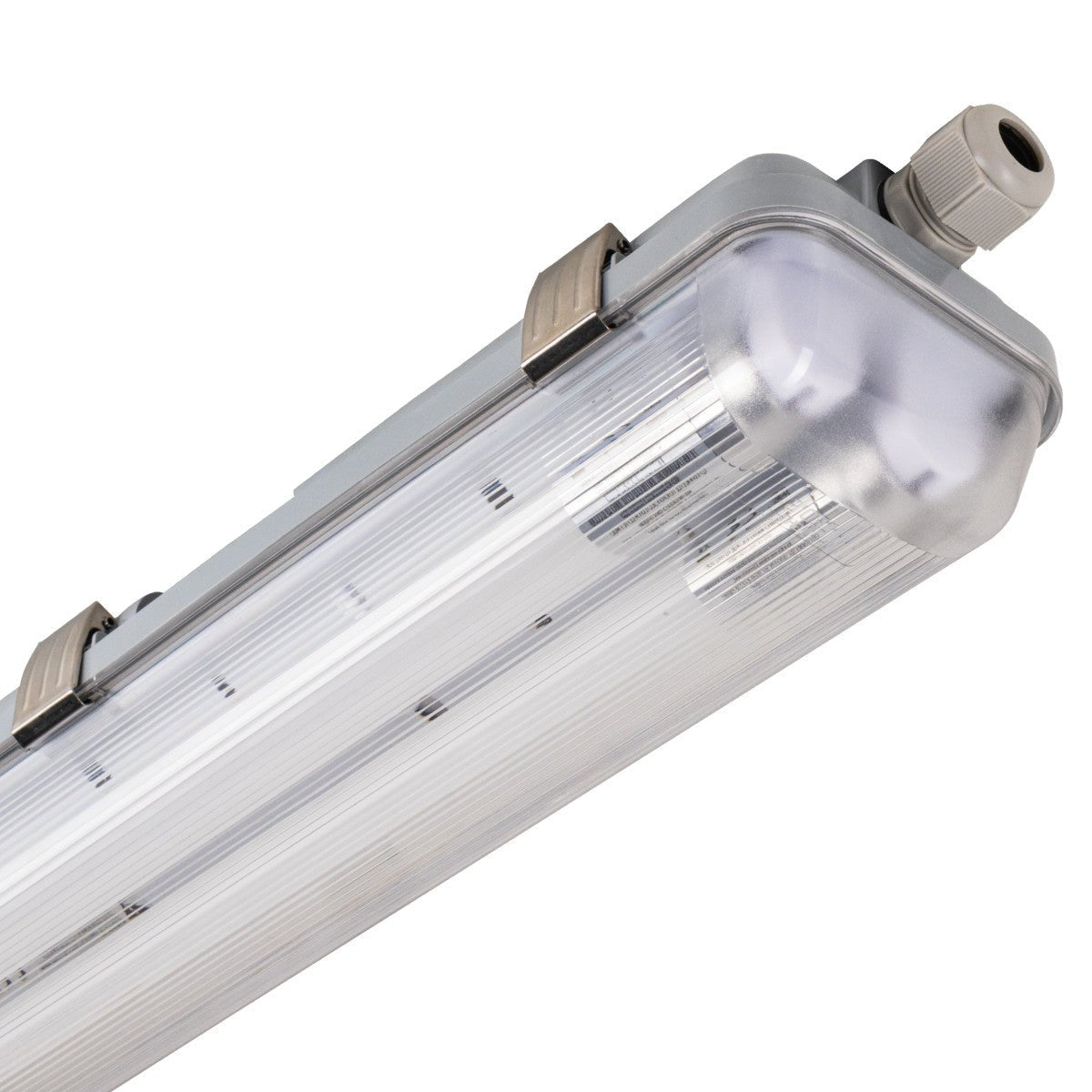 LED TL Armatuur 4260 lumen - 120cm - 23W - Koelwit 4000K - IP65 Waterdicht - IK08 Slagvast - Dubbel - Compleet met Buizen