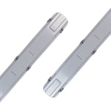 4 PACK - LED's Light LED TL dubbel armatuur 150 cm - Compleet met 2 LED TL buizen 150 cm - 5760lm