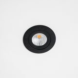 Spot LED encastrable 350 lumens - 5,5W - DimToWarm 2700-2000K - Ø68mm - Orientable - Variable - CRI95 - IP44 - 3 pièces
