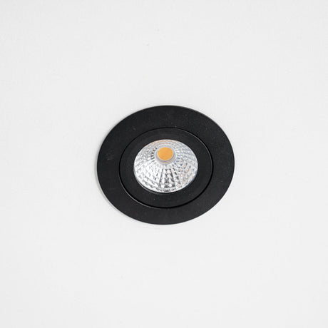 Spot LED encastrable 350 lumens - 5,5W - DimToWarm 2700-2000K - Ø68mm - Orientable - Variable - CRI95 - IP44 - 3 pièces