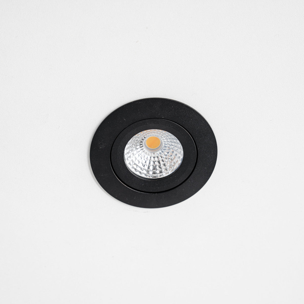 6 PACK - LED's Light Pro LED Inbouwspot Zwart - DimToWarm - Ø 68mm - Kantelbaar - Warm wit licht - CRI95- Dimbaar