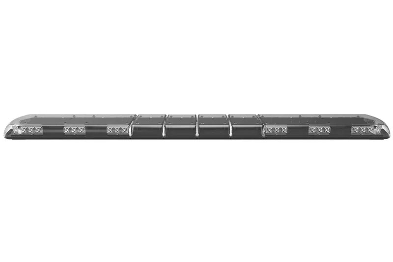 Barre de flash LED ambre | série 12 | ambre ECE-R65 | transparente | 1828mm | 12-30016-E