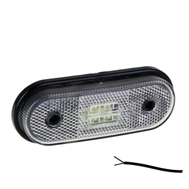 Feu de position à LED blanc | 12-24v | câble de 50cm. | MV-1400W