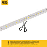 LED Lichtslang 50 m - 40.000 lm - 370W - Koelwit 5000K - IP65 - Knipbaar - Bouwverlichting - 230V