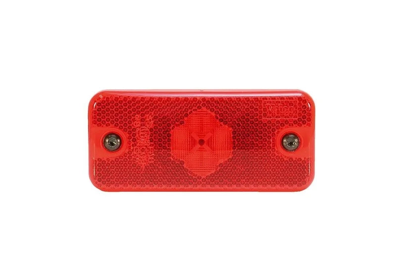 Feu de position LED rouge | 24v | connecteur AMP JPT à 2 broches | 198640