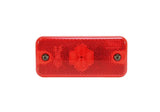 Feu de position LED rouge | 24v | connecteur AMP JPT à 2 broches | 198640