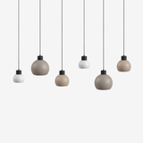 Switch 6L - Warm Linnen - Hanglamp - 11 kleuren, 12 kappen