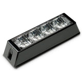 Feu clignotant LED à 4 LED | blanc | 10-30V | LED4DVW