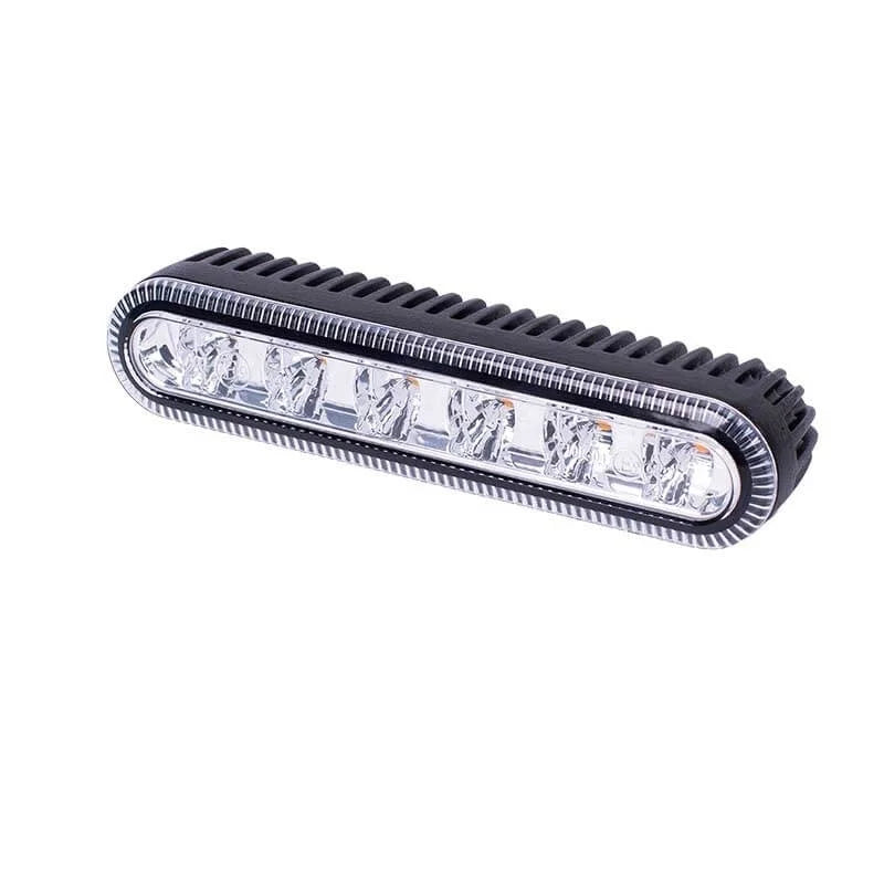 Feu clignotant LED R65 à 6 LED blanches | 12-24v | ED5000C