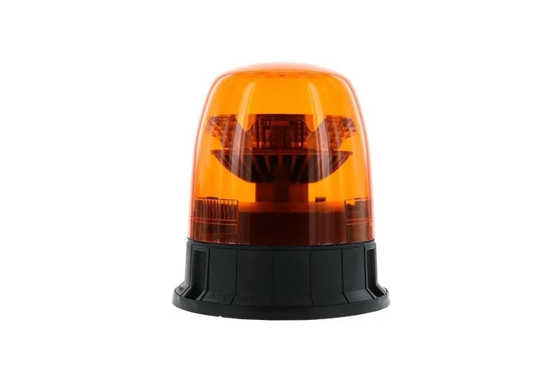 Feu rotatif LED R65 ambre 12/24v à 3 boulons, rotatif | D14482